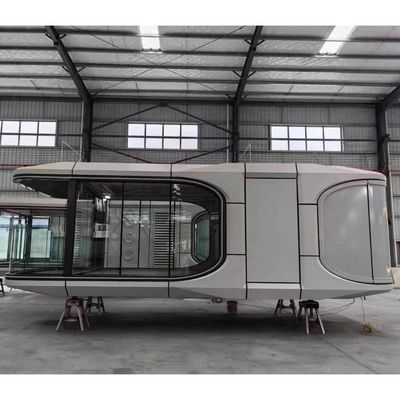 2 Bedroom Prefabricated Modular Houses Living Space Container Homes for Apartments