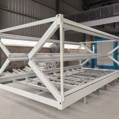 Modular Galvanized Steel Frame Folding Container House for Small Standard Living