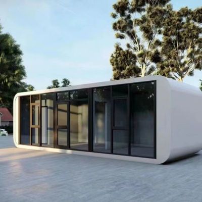 Apple Cabin House Luxury Portable Customized Modular Homes 20ft Prefab Container House