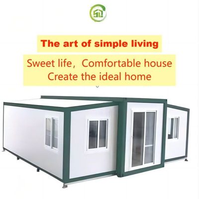 Versatile Expandable Container House 5800*6400*2530mm Ideal for Living or Medical