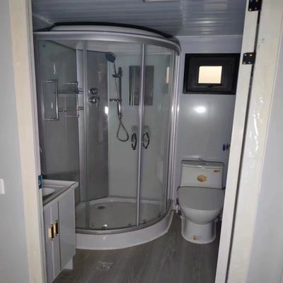 Prefab Expanding Container House Luxury Dormitory Canteen with Bathroom and Kitchen