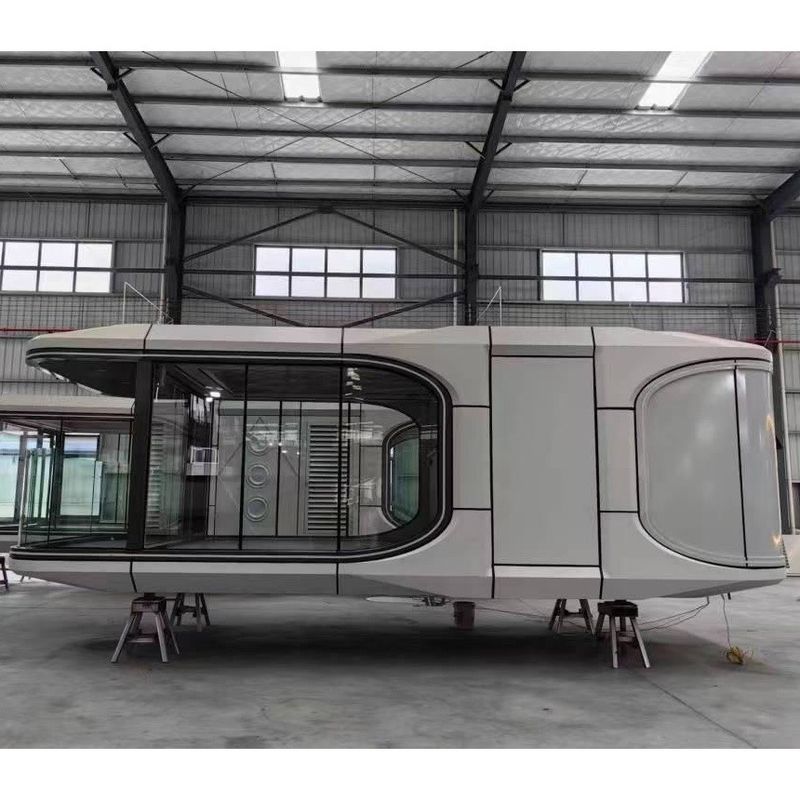 2 Bedroom Prefabricated Modular Houses Living Space Container Homes for Apartments